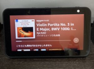 echo show music